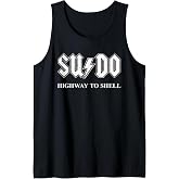 Sudo Highway to Shell Linux Programmer Sleeveless Tank Top