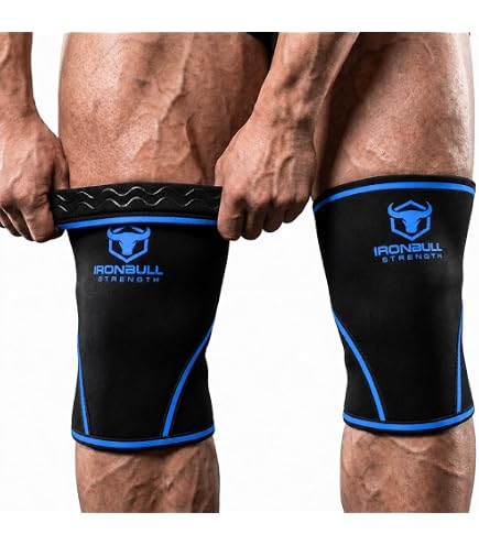 Amazon.com: LiftingLarge Titan TKS 7mm Knee Sleeves USPA - IPL