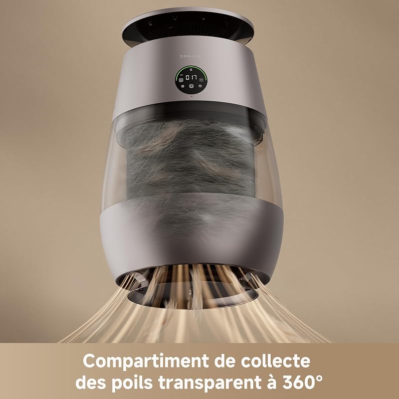AP10 Purificateur d'air pour animaux, Moins de poils, plus de fun