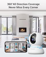 blurams Pet Camera 2K 360 Indoor Security Dog Camera Color Night Vision Motion view 4