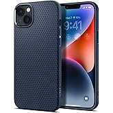 Spigen Liquid Air Designed for iPhone 14 Case (2022) [Military-Grade Protection] - Navy Blue