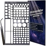 Birllaid Light Blocking Stickers White, LED Light Dimming Sticker Dimming Light 70% ~ 80% for White Routers, Monitors, Smoke 