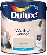 Dulux Walls & Ceilings Matt Emulsion Paint Natural Hessian 2.5L view 2
