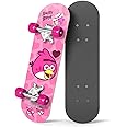 Kids Beginner Micro Mini Skateboard from Angry Birds - Learn Skateboarding in Style - Mini Wooden Cruiser Board with Cool Graphics for Boys & Girls 3-5 Years - 17” Deck, 54mm Wheels, Lightweight - Safe & Durable