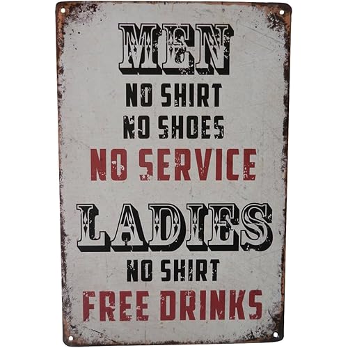 Strosportsandtech Beer Alcohol Free Drinks Funny Tin Sign Bar Pub Diner Cafe Wall Decor Home Decor Art Metal Poster Retro Vintage
