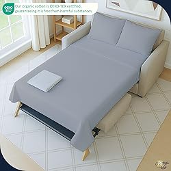 Cottington Lane Queen Sleeper Sofa Bed Sheet Set, 4
