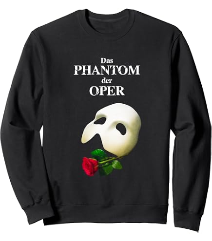 Amazon.com: Official 'Phantom of the Opera' Logo Sweatshirt Small