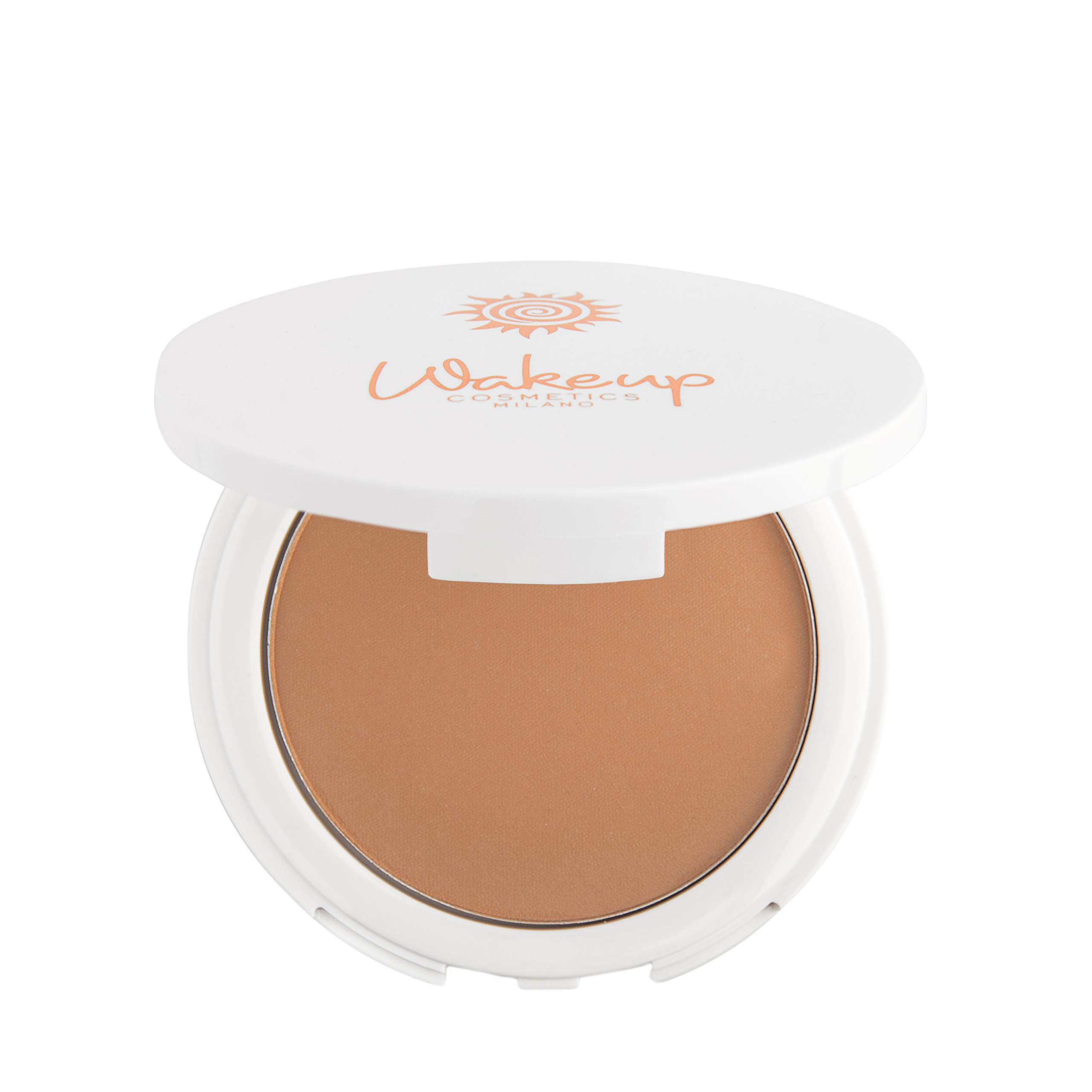 Wakeup Cosmetics Milano Natural Matte Finish Face Powder, C5 Deep Beige