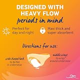 Lil-Lets Extra Protection Maxi Pads with Wings 10 Pack view 8