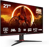 AOC Gaming 27G2ZNE 27 inch Full HD 240Hz 1ms FreeSync Monitor HDMI DisplayPort