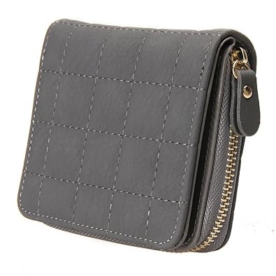 Lorna Womens Mini Short Pu Leather Nubuck Card Holder Zipper Wallet With Coin Purse