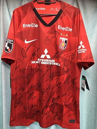 Amazon Co Jp 浦和レッズ ホームレプリカユニフォーム Xlサイズ 全選手サイン入り ホビー