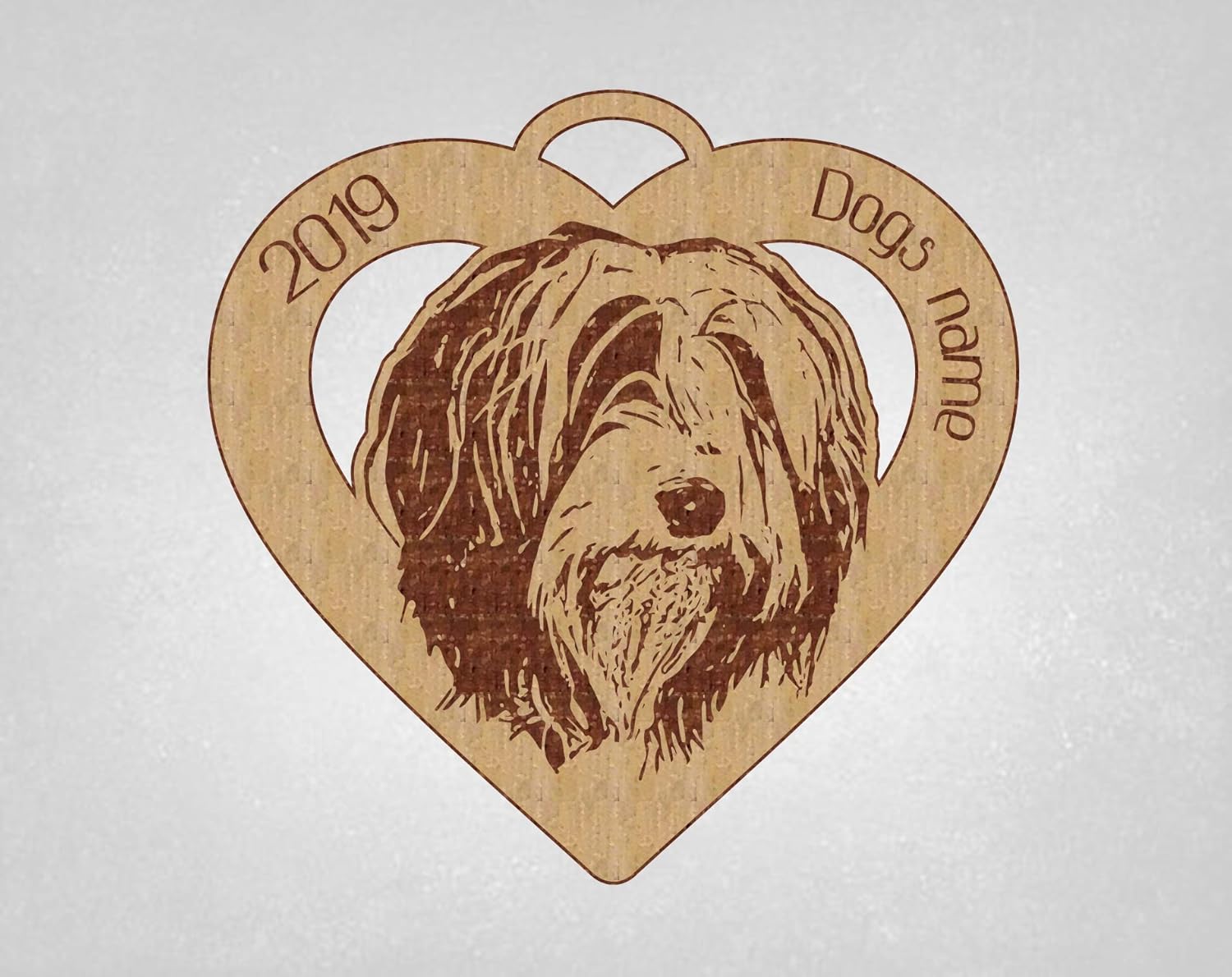 tibetan terrier ornament