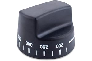 Whole Parts Oven Thermostat Knob Part # PB010099 - Replacement & Compatible with Some Viking Ovens - Replaces AP5315393, 810983 Models - Non-OEM Viking Parts & Accessories - 2 Yr Warranty