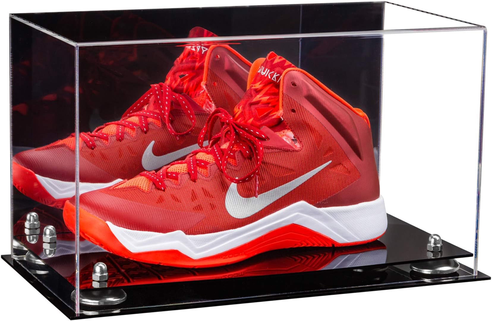 Clear Acrylic Large Shoe Display Case for Basketball Shoe Soccer Cleat Football Cleat (A013/V11)