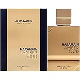 Al Haramain Amber Oud Blue Edition Eau De Parfum Spray 100ml (3.4 oz) - Unisex Arabian Perfume for Women & Men, Long-Lasting Arabic Fragrance, Premium EDP Cologne Spray