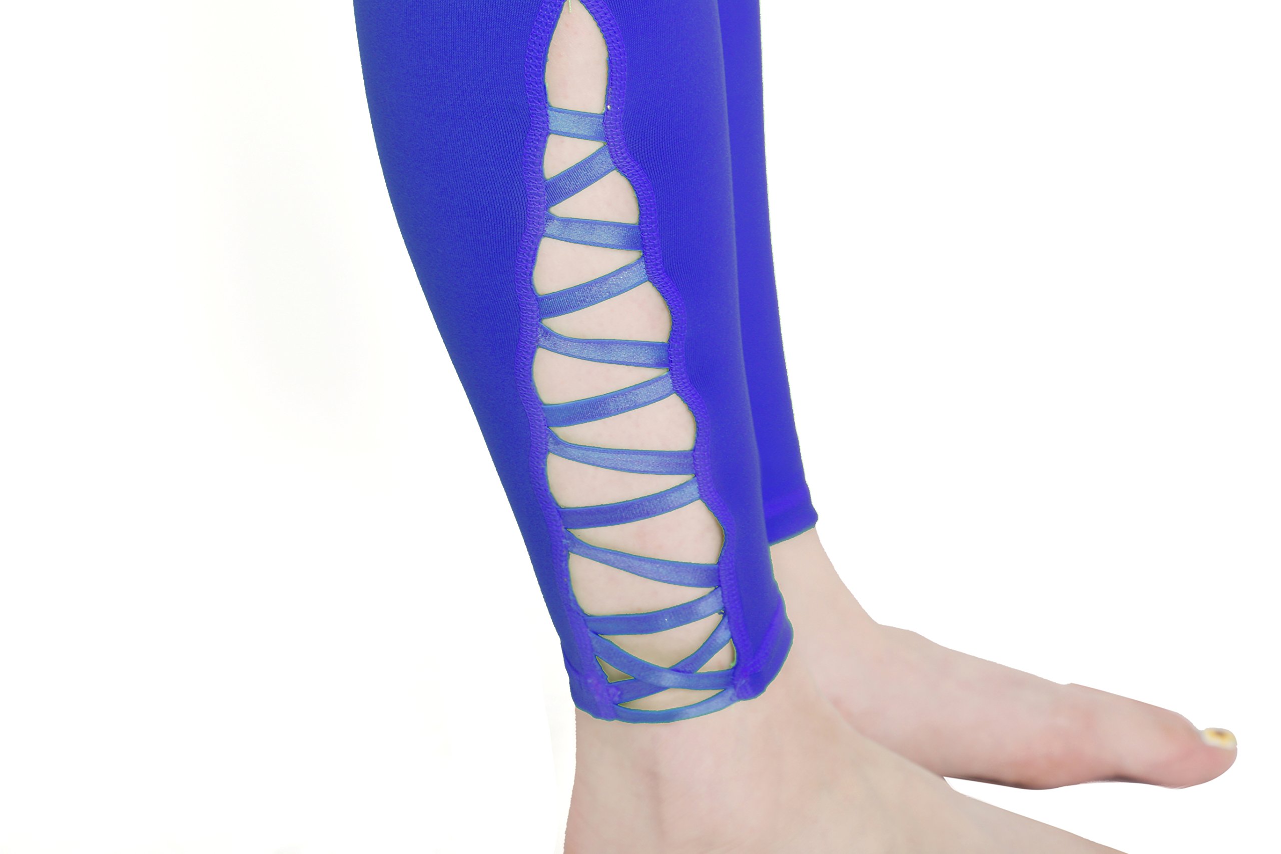 PINJIA Crisscross Power Flex High Waist Yoga Pants For Women Plus size With Pocket (MX10)