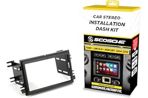 Scosche FD1426B 2004 - Up Ford Double Iso Din Kit