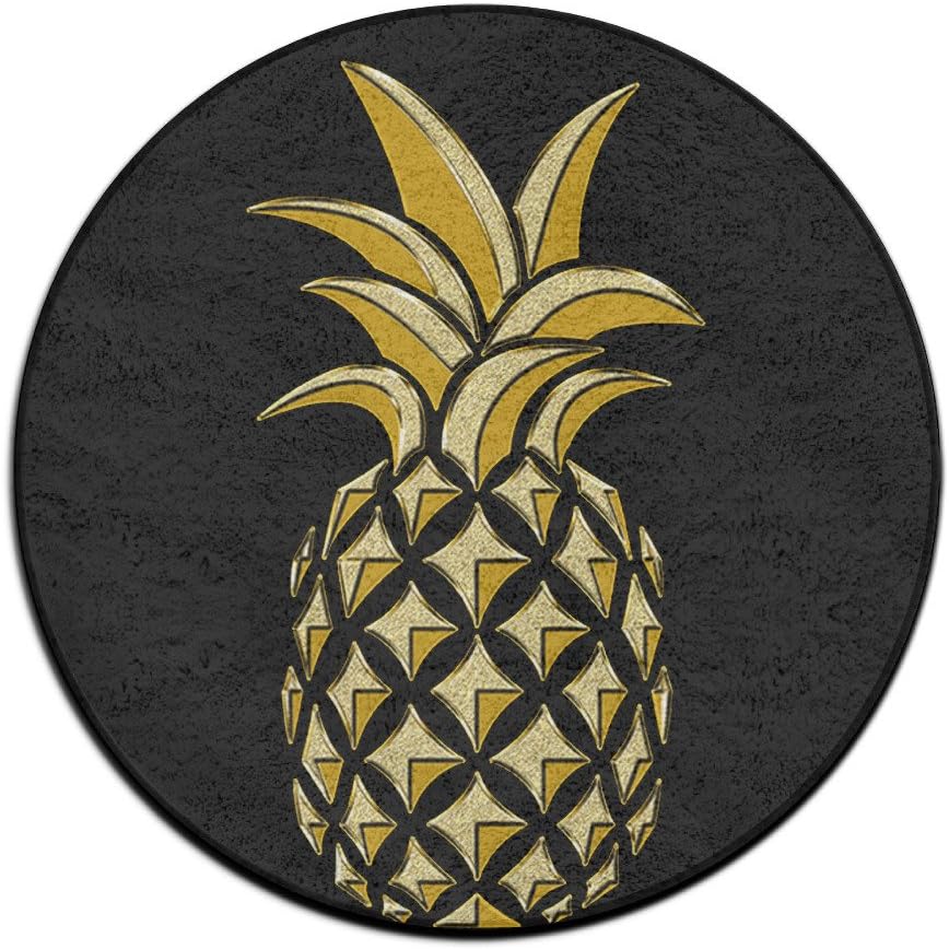 Dancing Pineapple Doormat Entrance Mat Floor Mat Rug Indoor/Outdoor/Front Door Mats Non Slip