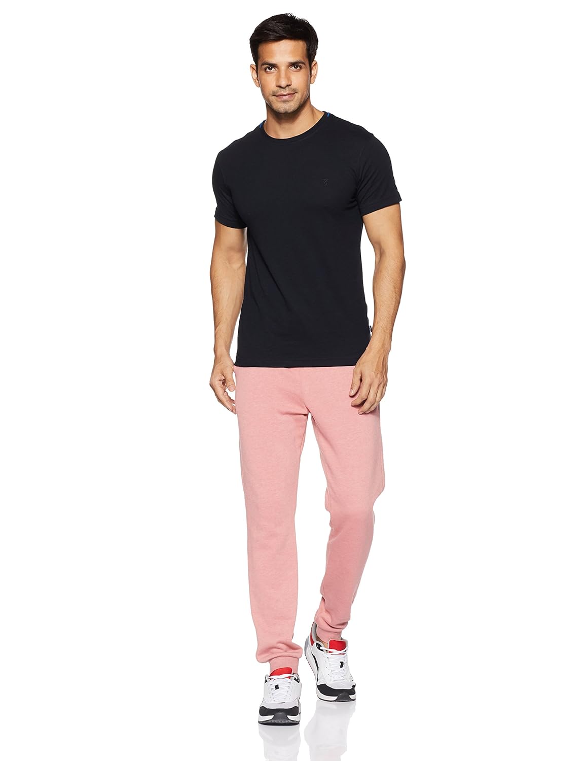 van heusen men's round neck cotton t-shirt