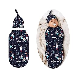 Figtihw Space Swaddle Blankets Newborn Receiving