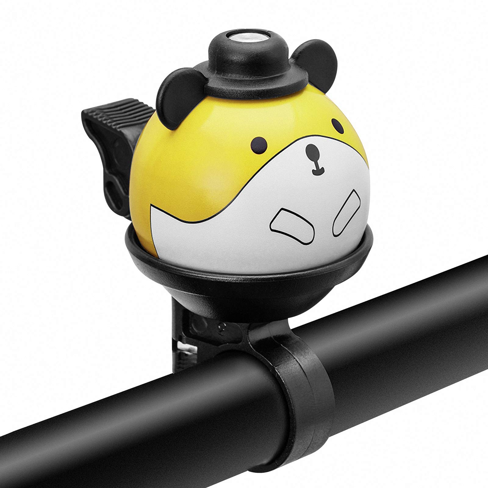Feluz Kids Bike Bell, 360° Rotatable Cartoon Cycling Bell for Girls Boys and Adult, Loud Crisp Clear Sound Bicycle Handlebar Ring Horn, Children's Bike Accessories