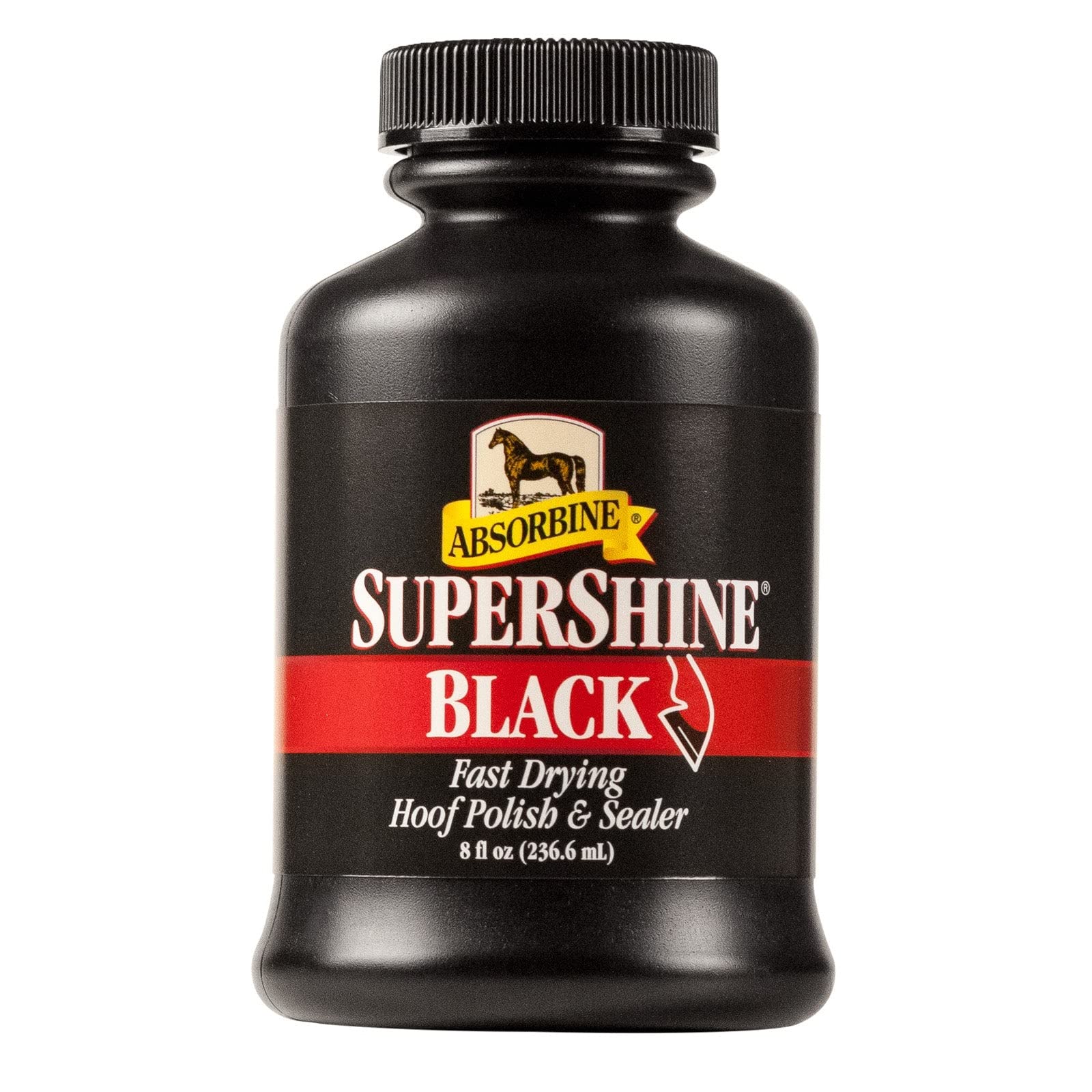 Absorbine Unisex Super Shine Hoof Polish, Black, 237 ml UK