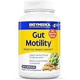 Enzymedica Gut Motility Supplement for Men &amp; Women - 30 Caps | Apple Cider Vinegar Capsules w/ Artichoke &amp; Ginger Extract, Digestive Health Support for Adults, Reduces Occasional Bloating