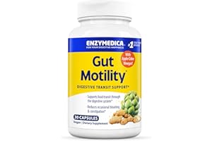 Enzymedica, Gut Motility, Digestive Transport Support, 30 Count