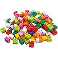 EKIND Regular Colors 2x2 Shapes Classic Educational Building Bricks Set - Compatible with All Major Brands - Cultivate Logic & Creativity for Kids (240 Pcs)