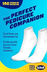 Scholl ExpertCare Dry Skin Foot Mask 6 Pairs Coconut Urea Shea Butter 24Hr view 6