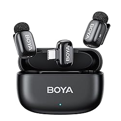 BOYA mini Wireless Lavalier Microphone for