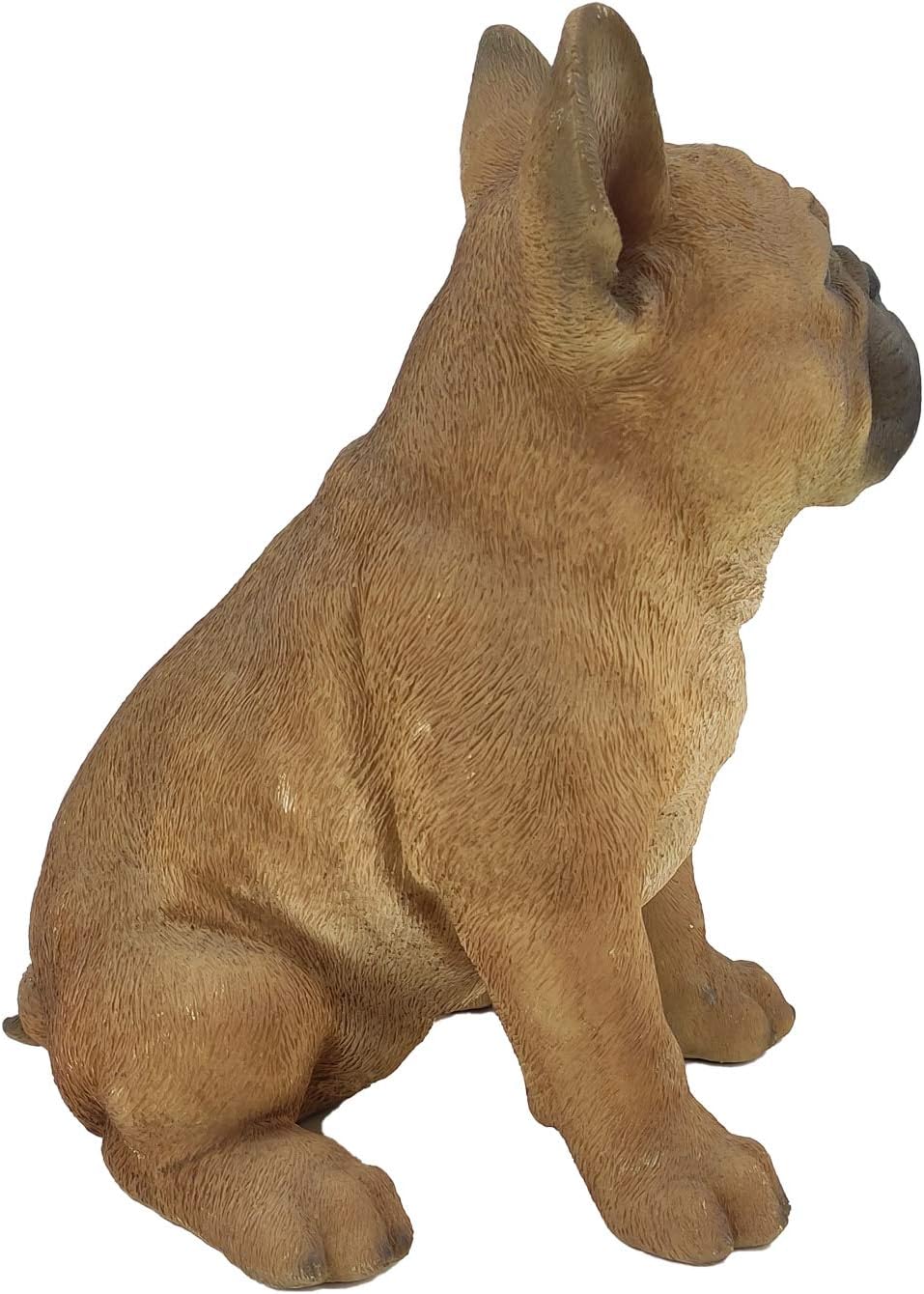 G&H Decor Realistic French Bulldog Statue, 30cm Hand Painted Dog Figurine with Intricate Detail, Indoor or Outdoor Ornament - Image 5
