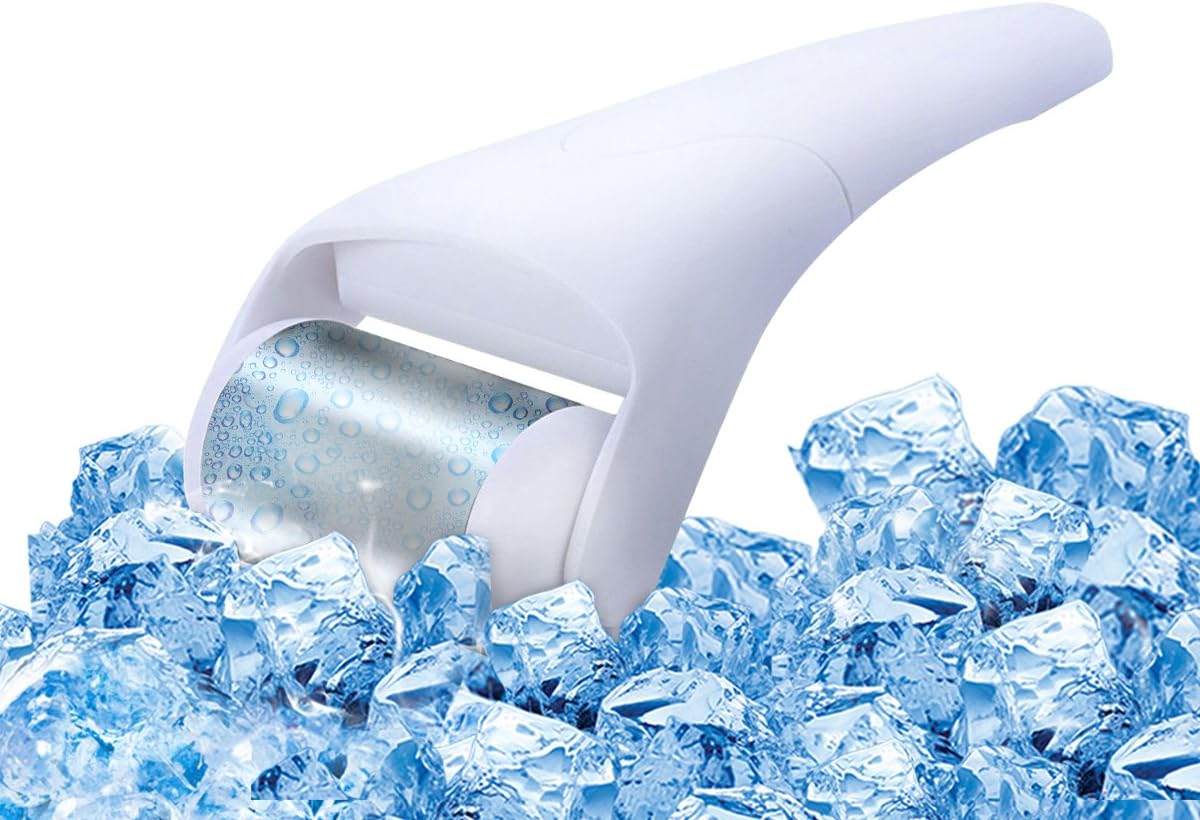 MEILYLA Skincool Ice Roller for Face & Eyes Puffiness，Reduces Redness, Puffiness, Soreness, Aches,Skin Lifting Tighten Ice Treatment Massager