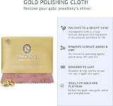 Town Talk Gold Polishing Cloth 12 x 17 cm for Gold Platinum 100% Cotton view 2