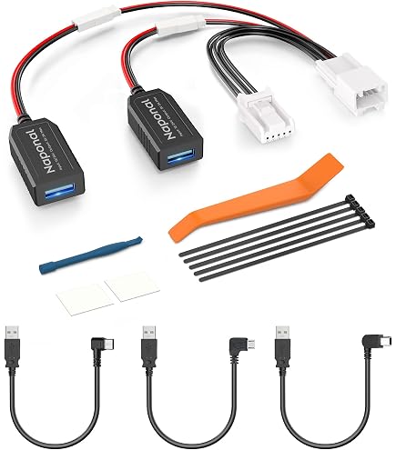 Amazon.com: Naponal GPS DashCam Power Adapter, (10Pin Type E