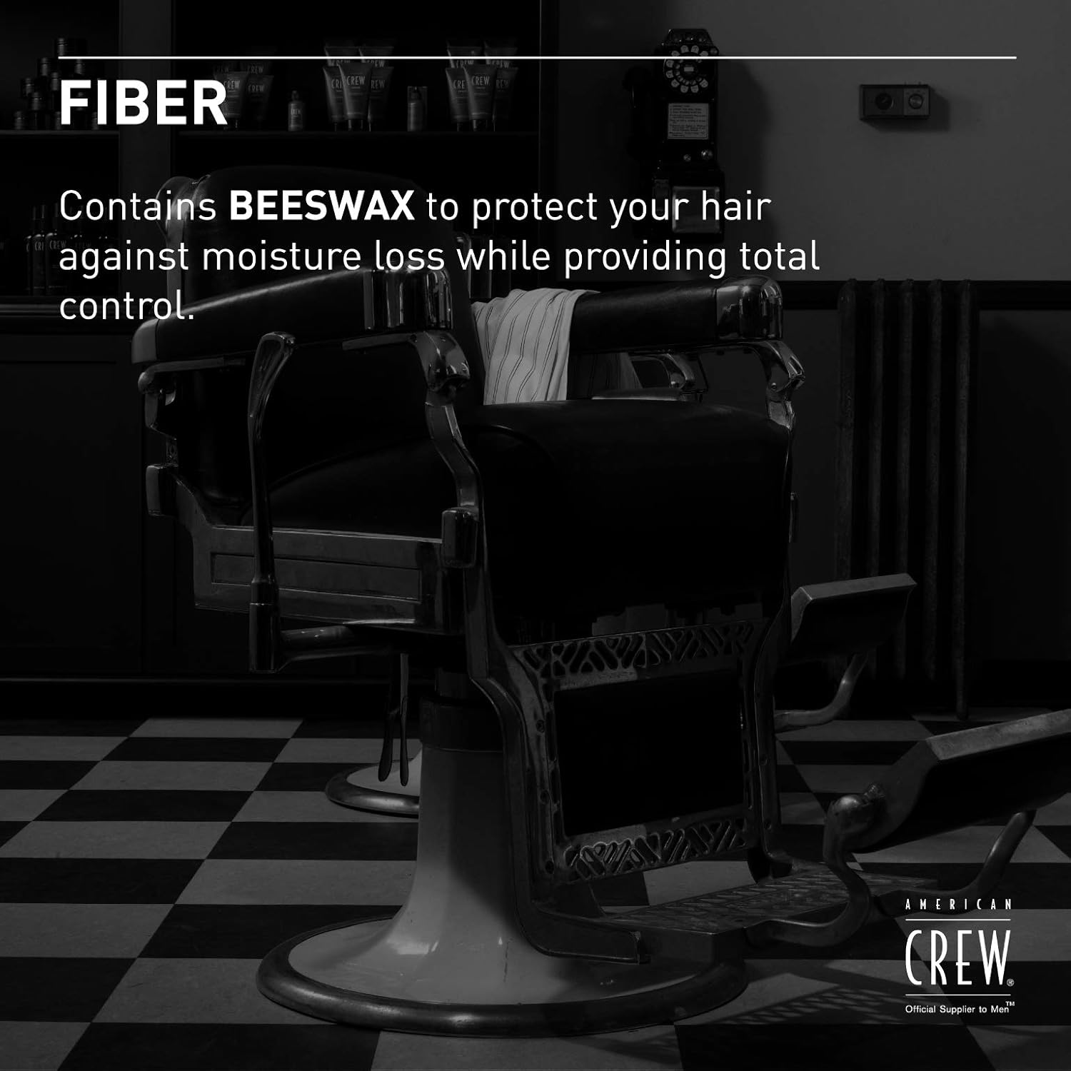 American Crew Fiber, 1.75 oz, Strong Pliable Hold with Low Shine: Premium Beauty