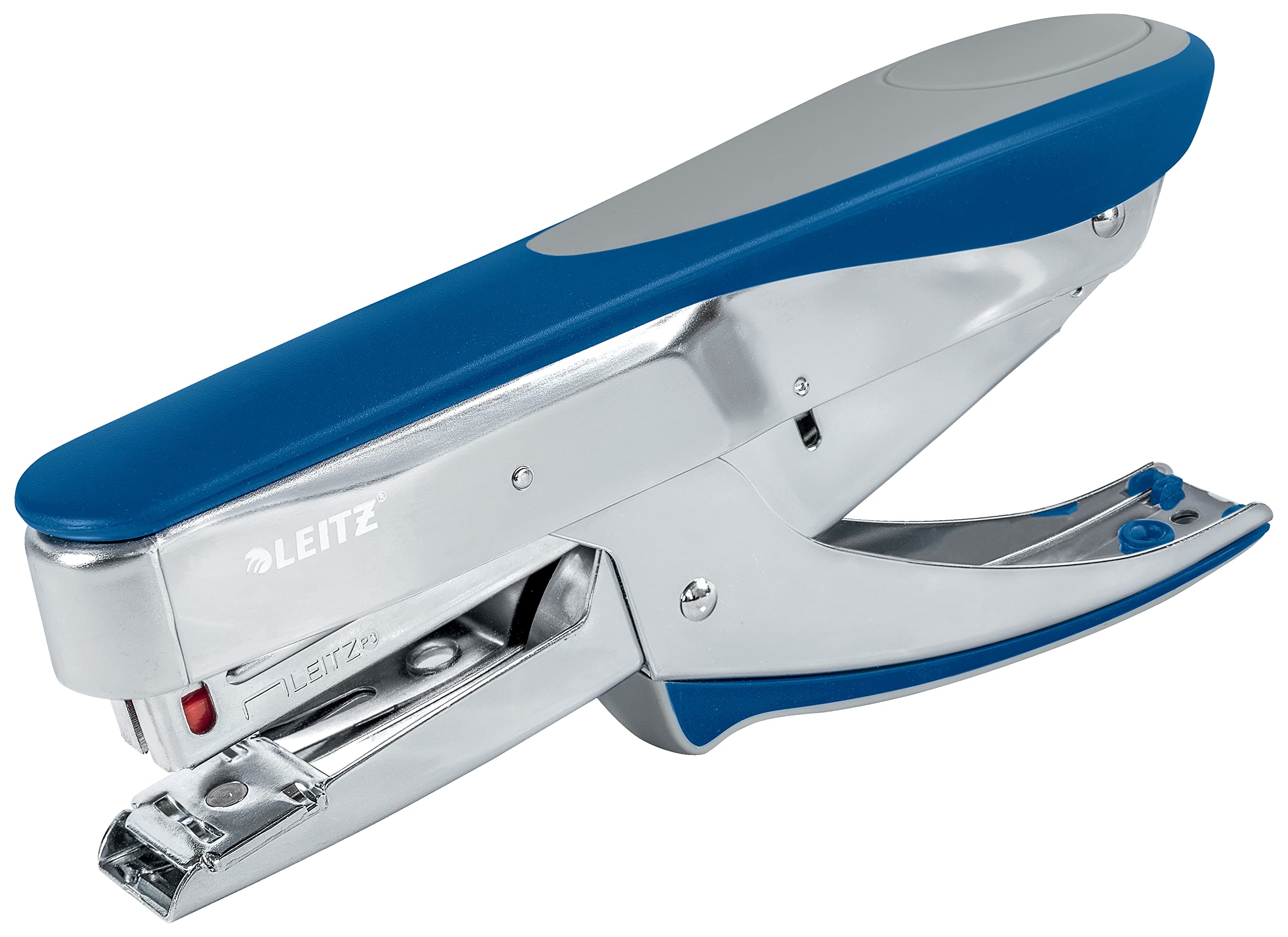 Leitz Stapling Pliers, Uses 24/6 and 26/6mm Staples, 30 Sheet Capacity, Metal, Water Blue, 55450033