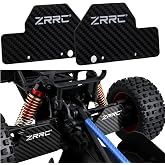 ZRRC Carbon Fiber Rear Mudguards for Arrma 1/7 Mojave 6S &amp; EXB &ndash; 2mm Thick Lightweight Chassis Guards, Dirt/Dust/Splash Protection, Direct Fit