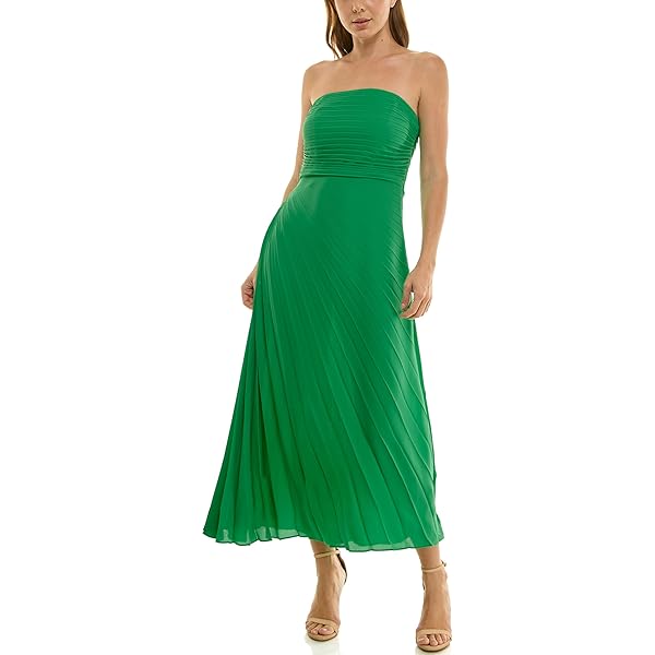 chinese dress ladies Serena Strapless Taffeta Maxi Dress / Crimson Pink | Meshki