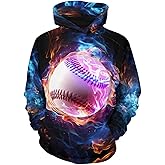 Boys Girls Pullover Hoodies, 3D Graphic Long Sleeve Sweatshirt with Pocket for Boys Teen Girls