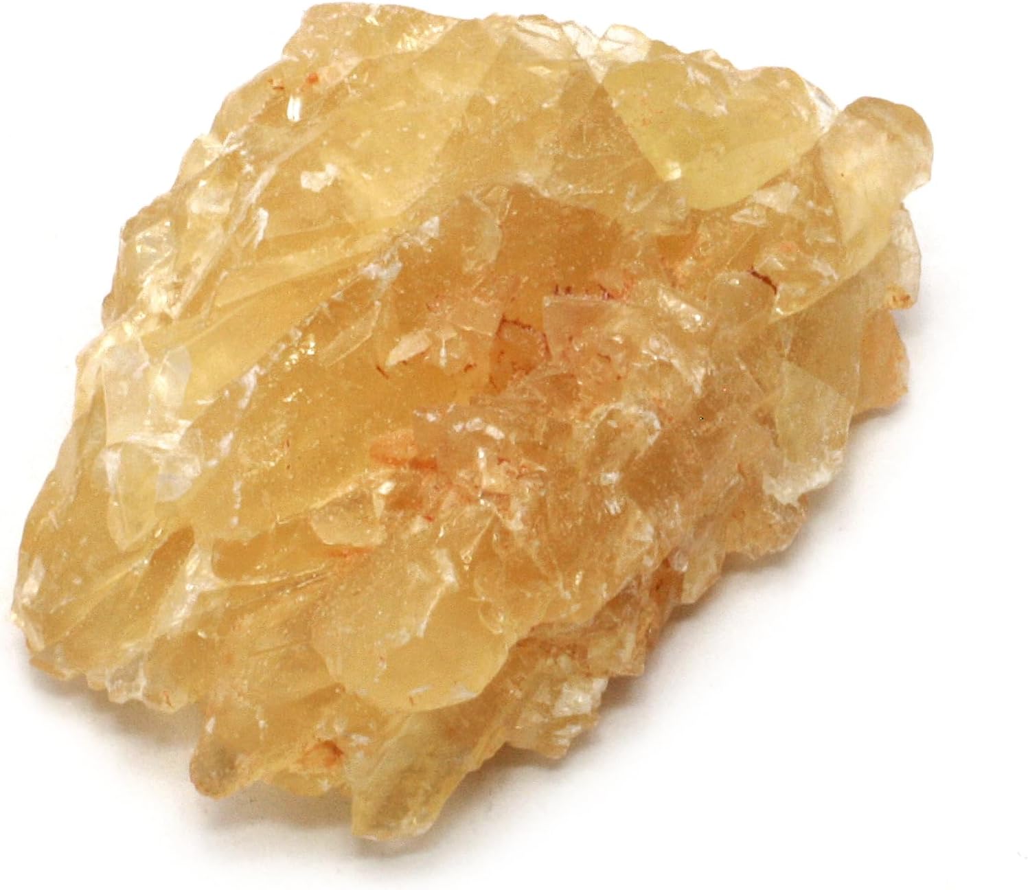 Indoor Fountains & Accessories - Citrine Calcite Healing Crystal