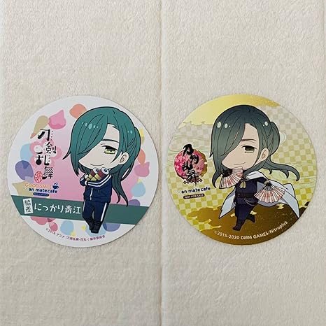 Amazon Co Jp 刀剣乱舞 アニカフェ アニメイトカフェ 花丸 内番 戦闘 宴 コースター にっかり青江 にっかり 青江 ホビー 通販