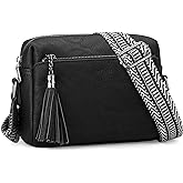 SYTRAH Crossbody Bags for Women, Lightweight Medium Crossbody Purse, Soft Leather Purses for Women Shoulder Handbags