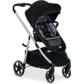 Britax Grove™ Modular Stroller, Lightweight Stroller with CozyFit™ Insert and Bumper Bar, 6 Ways to Ride, SafeWash, Pindot On