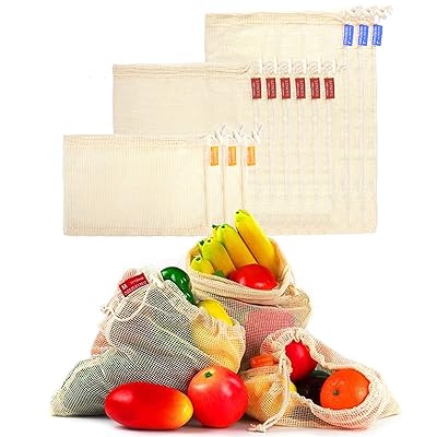 reusable produce storage bags