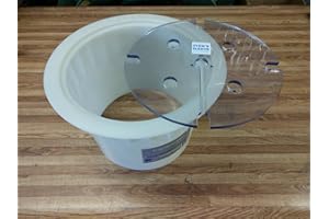 Nilson Direct Sven's Glow Sleeve with Clear Safety Grate for Catch Cover Holes Ice Fishing Ice Castle Holes