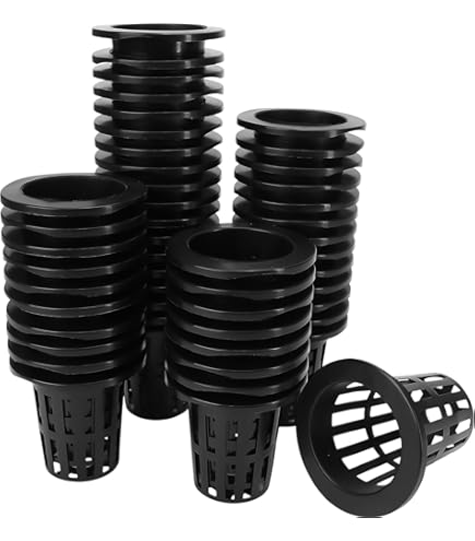 Amazon.com: CNZ Clear Mesh Net Pot for Hydroponics Aquaponics (2