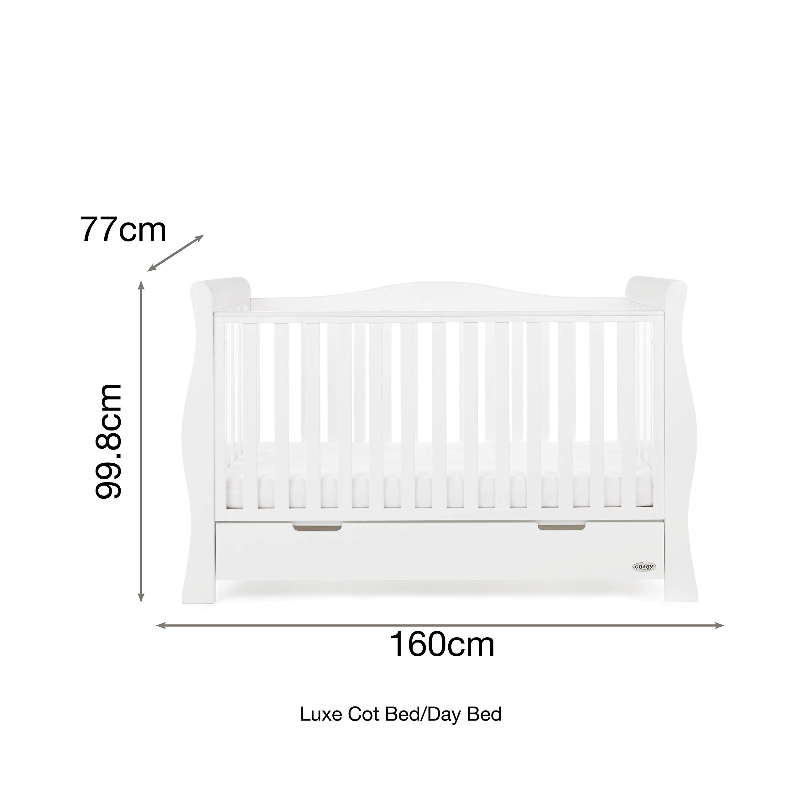 obaby stamford cot bed