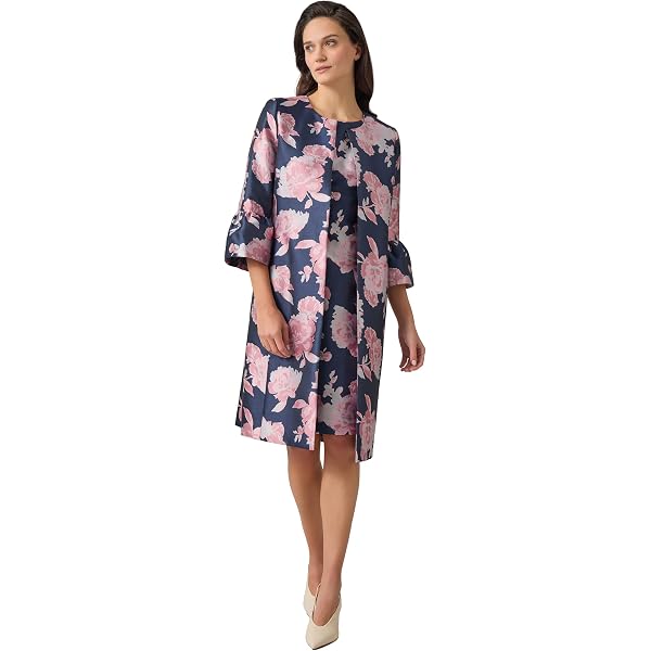 Kasper Women's Empire Seam Sheath Dress, Tutu Pink Multi at Amazon Women's  Clothing store